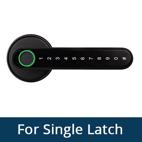 Zemismart Tuya Smart Fingerprint Lock Intelligent Security Door Lock Encryption Work With Smart Life App Passward Unclock
