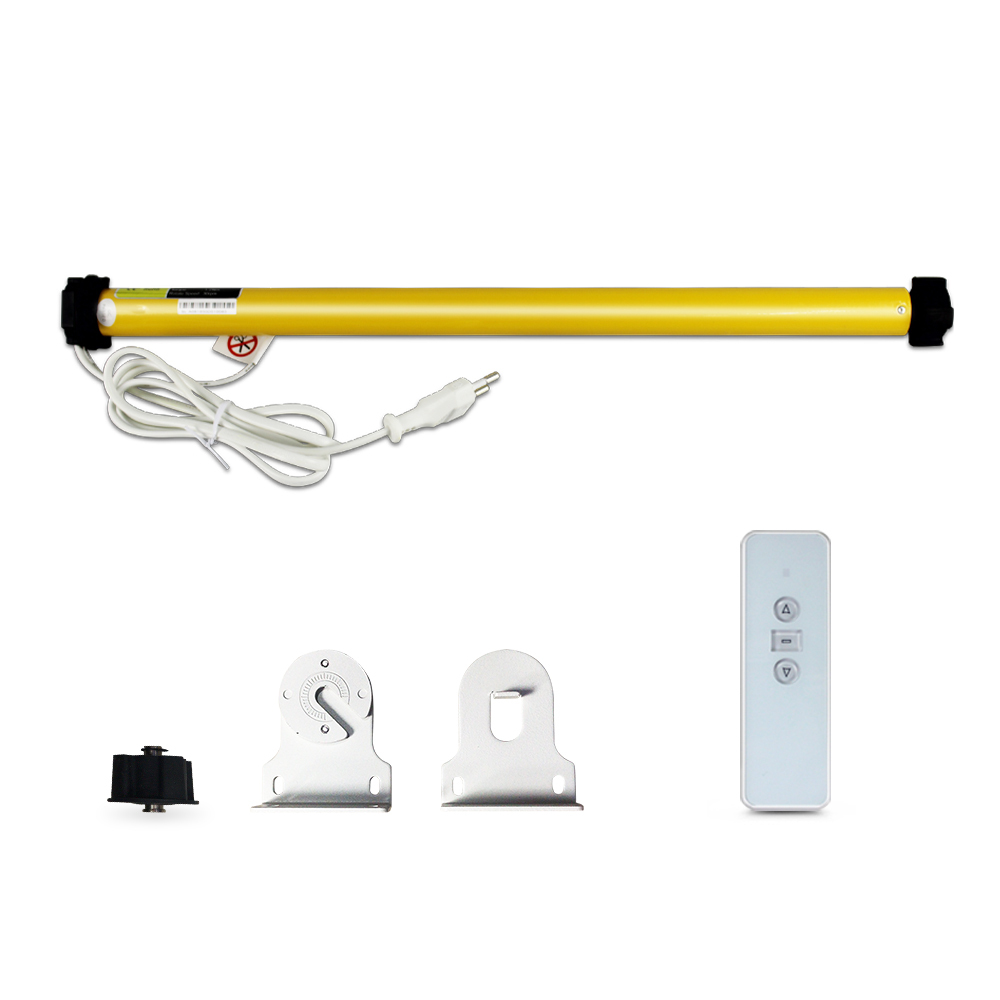 For 36mm Tube Motorized Windows Automatic Blinds Motor,Smart Home RF433 Tubular Roller shutters Remote Control suit for Broadlink