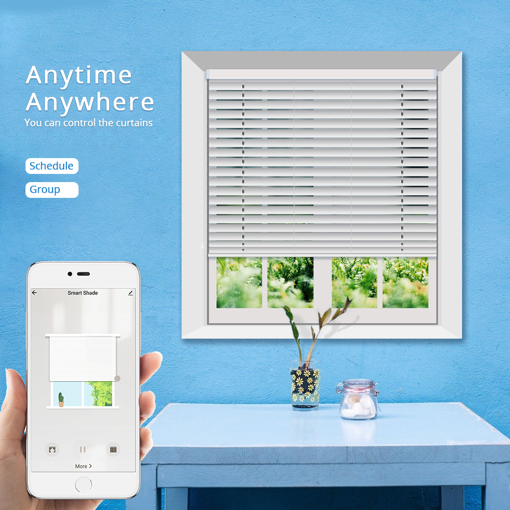 Zemismart Electric Aluminum  Blind Smart Shutters shades Tuya Smart Life Alexa Googl Home Control