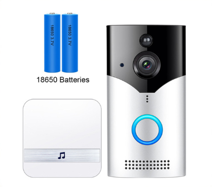 Zemismart 1080P Smart Video Doorbell WiFi Wireless Video Intercom Door Bell Two-way Audio Remote Recording Home Night Vision Camera works with Tuya
