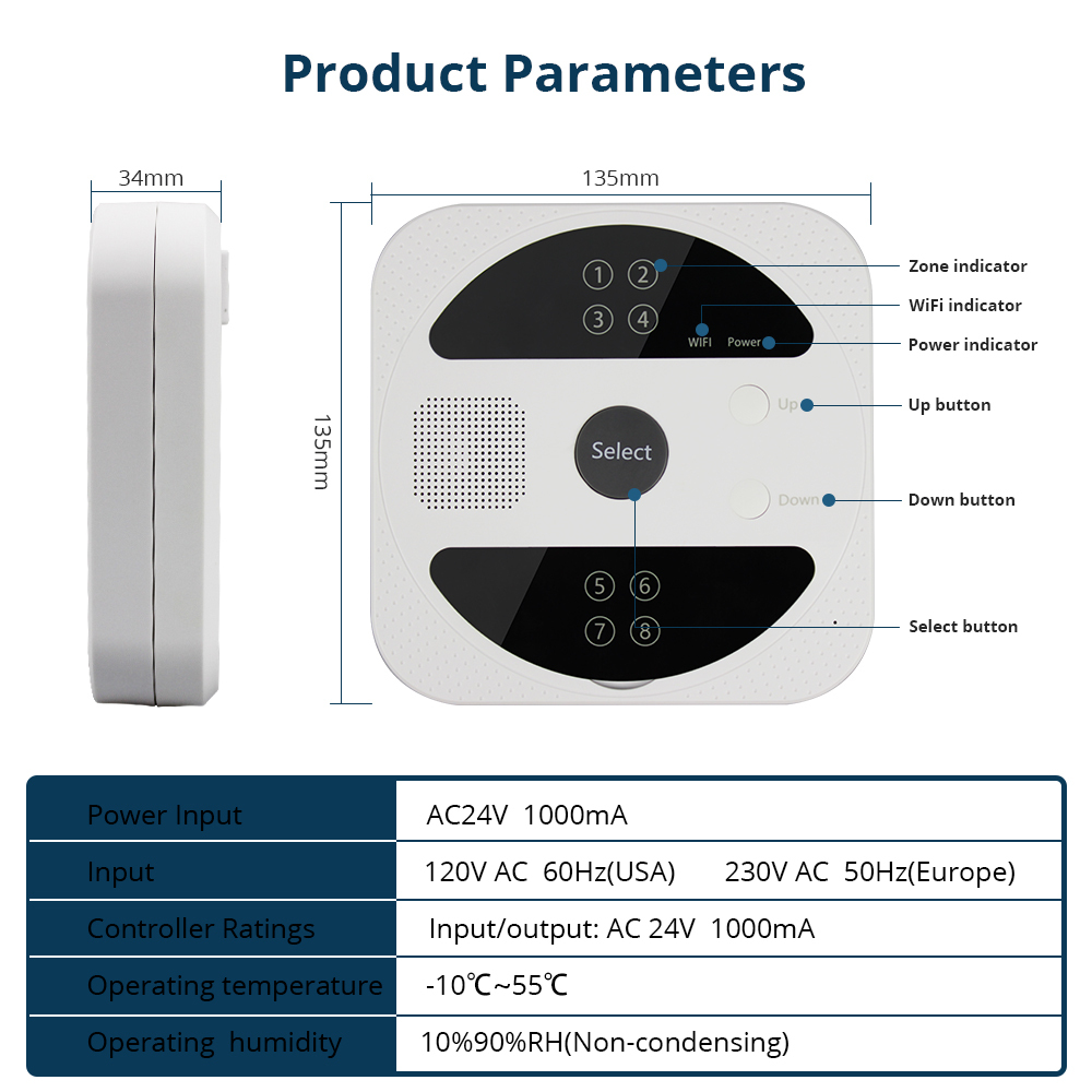 Zemismart Smart WiFi Indoor Sprinkler Controller Voice Control by Alexa Google Home Smart Life Tuya App Water Valve Controller