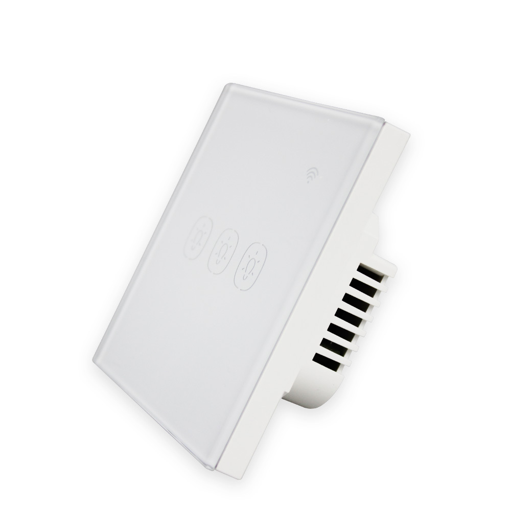 EU 1 Gang 2 Gang 3 Gang Wifi Wall Switch Work with Alexa Smart Home Remote Control Light Panel Control via APP Voice Control