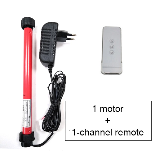 For 28mm Tube Motorized Windows Automatic Blinds Motor,Smart Home DC12V RF433 Tubular Roller shutters Remote Control suit for Broadlink