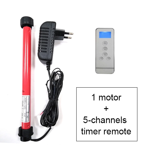 For 28mm Tube Motorized Windows Automatic Blinds Motor,Smart Home DC12V RF433 Tubular Roller shutters Remote Control suit for Broadlink