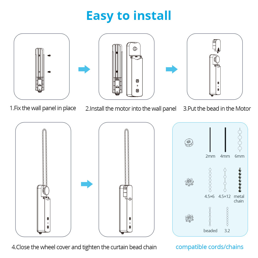 Zemismart Updated Tuya zigbee Roller Shade Driver Built-in Battery DIY Roller Shutter Motor Alexa Google Assistant Voice Control