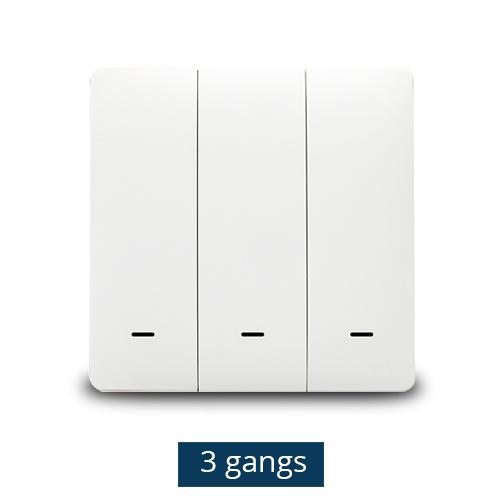 Zemismart WiFi Wall Push Switch Alexa Google Home Tuya Light switches Three Gangs Two Gangs One Gang Physical Button