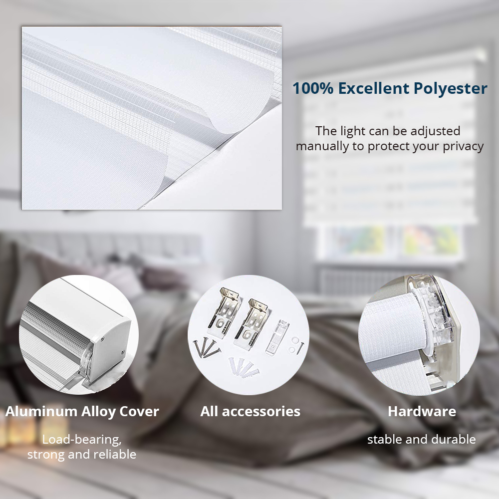 Zemismart WiFi Electric Zebra Blinds Smart Shutters shades Tuya Smart Life Zebra Alexa Googl Home Control