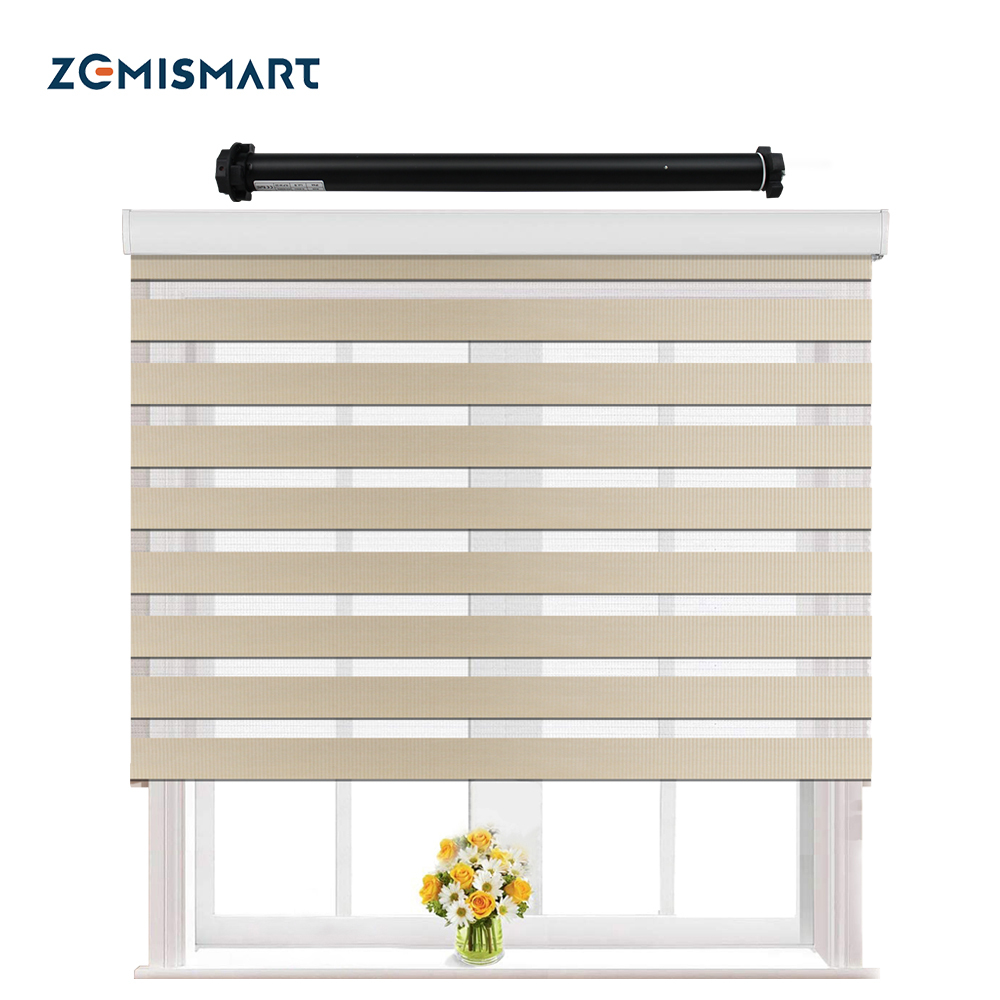 Zemismart WiFi Electric Zebra Blinds Smart Shutters shades Tuya Smart Life Zebra Alexa Googl Home Control