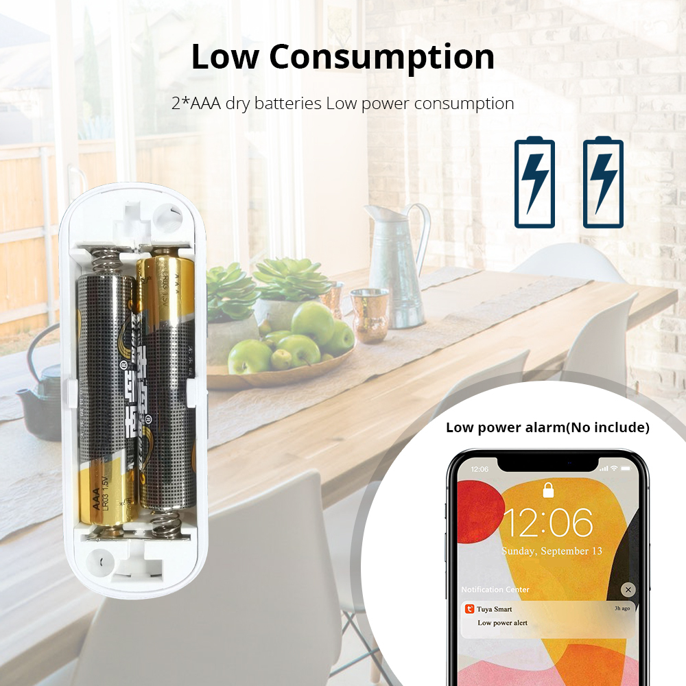 Zemismart Zigbee Smart Light Sensor Wireless Brightness Sensor Intelligent Lighting Detection Smart Life App Illuminance Sensor