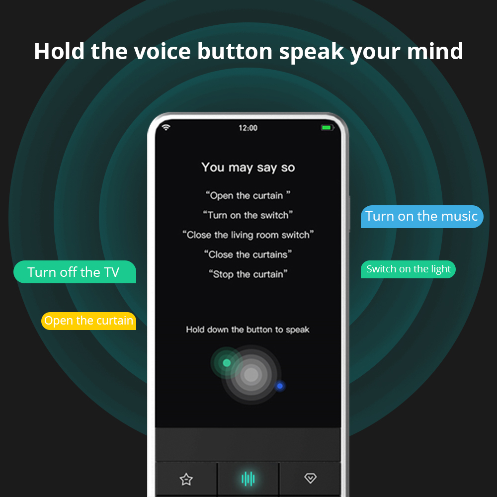 Zemismart WiFi Smart Remote Control with HD Touch Screen Wireless Charging Base Voice Control Smart Devices iRemote Control works with Tuya