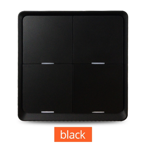 Zemismart 4 Gang Tuya Zigbee Wireless Switch Zigbee 3.0 Sticker Battery Power Remote Control