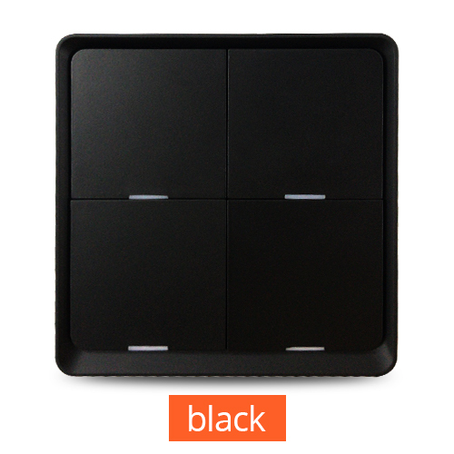 Zemismart 4 Gang Tuya Zigbee Wireless Switch Zigbee 3.0 Sticker Battery Power Remote Control