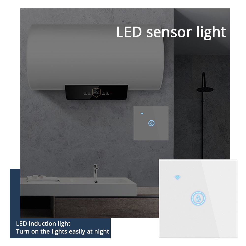 Zemismart wifi smart eu standard boiler switch intelligent life timer switch water heater automation alexa google home control app