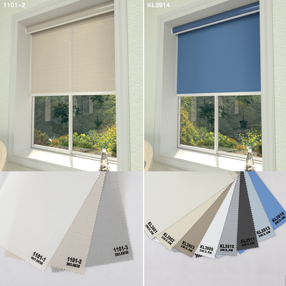 Zemismart Blackout Roller Shade,Window Blind With Rechargable Motor, Smart Home Control by Tuya APP Work with Google home Alexa
