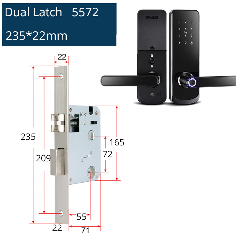 Zemismart Smart WiFi Electronic Door Lock with Doorbell Alert Security For Hotel Apartment Fingerprint works with Tuya APP Card Key Unlock