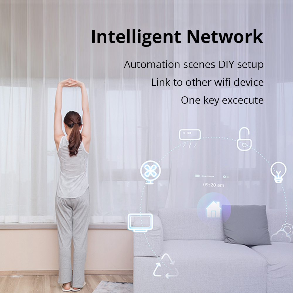 Zemismart Tuya Zigbee No Neutral Push Switch Wall Light US Interruptor Smart Life App Timer Alexa Google Home Voice Control