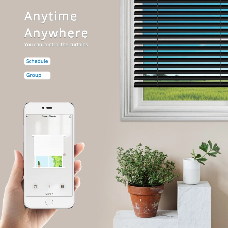Zemismart Electric Aluminum Blind Smart Shutters shades Tuya Zigbee Smart Life Alexa Googl Home Control