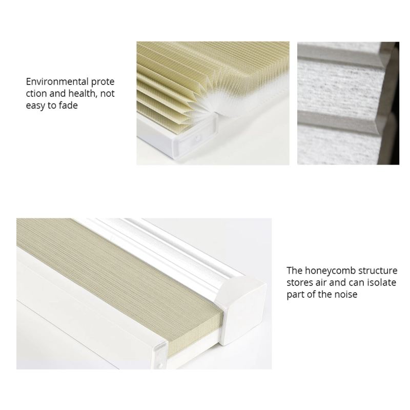 Zemismart Light Filtering Cellular Shades with Wired Motor,  Tuya Zigbee Electric Honeycomb Blind Engine ,Smart Life Alexa Google Home Control