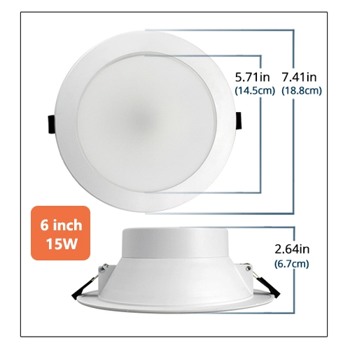 Zemismart Zigbee 3.0 Mesh LED Downlight CCT Smart Round Ceiling Lamp Dimmable Spotlighting works with Tuya Smartthings Alexa Google Home