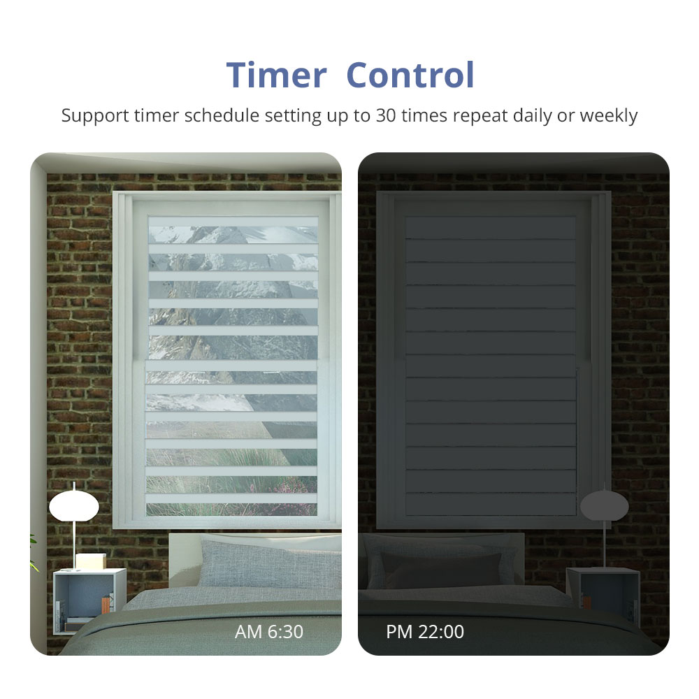 Zemismart Tuya Zigbee Smart Dimmable Curtain Driver with