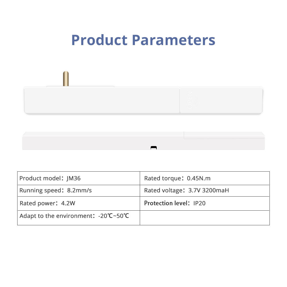 Zemismart Tuya Zigbee Smart Dimmable Curtain Driver with Solar Panel for Window Shutters Blinds Shade Motor Alexa Google Home