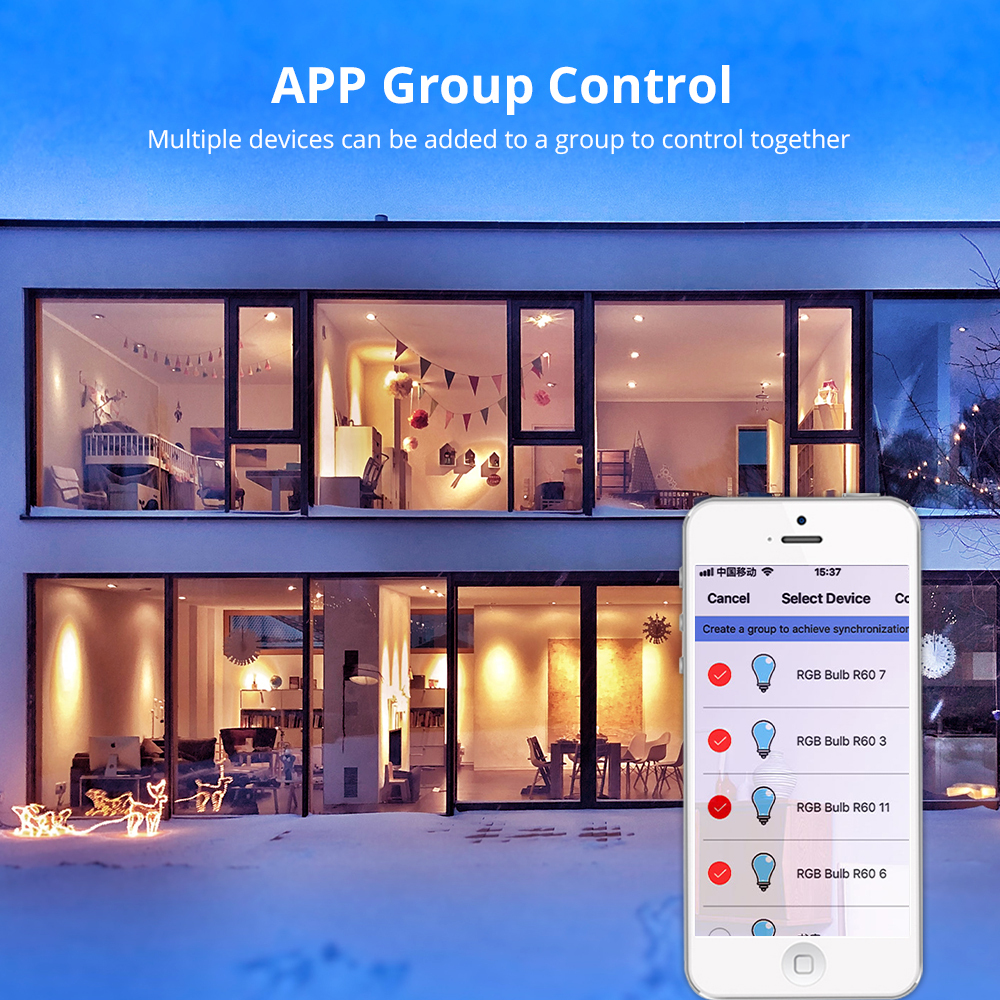 Zemismart Tuya Zigbee LED Surface Mounted Downlight 9W RGBW Dimmable Ceiling Lamp for Decor Round Spotlight Alexa Google Home