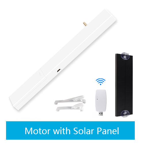 Zemismart Tuya Zigbee Electric Dimmable Curtain Motor USB Rechargeable Driver for Window Shutters Blinds Shade Alexa Google Home