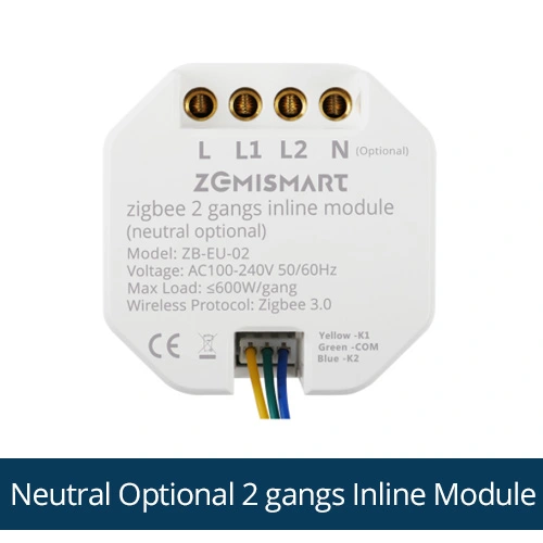 Zemismart Zigbee Hub work with HomeKit， ZMHK-01 Smart Home Bridge，Zigbee Smart Home control curtain, light, switch, sensor