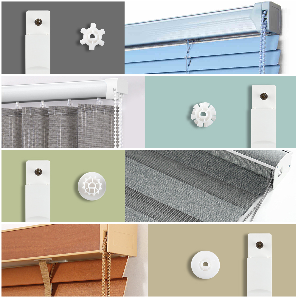 Zemismart New Update Zigbee Smart Roller Shade Driver Solar Panel Optional Blinds Motor Power By Battery works with Tuya Alexa Google Assistant Yandex