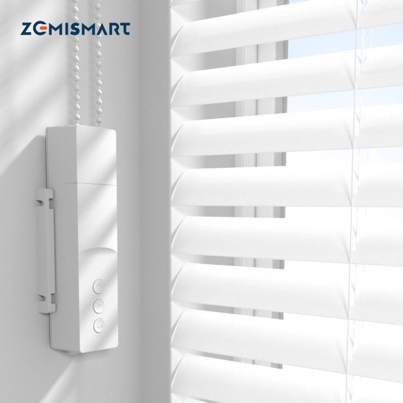 Zemismart New Update Zigbee Smart Roller Shade Driver Solar Panel Optional Blinds Motor Power By Battery works with Tuya Alexa Google Assistant Yandex