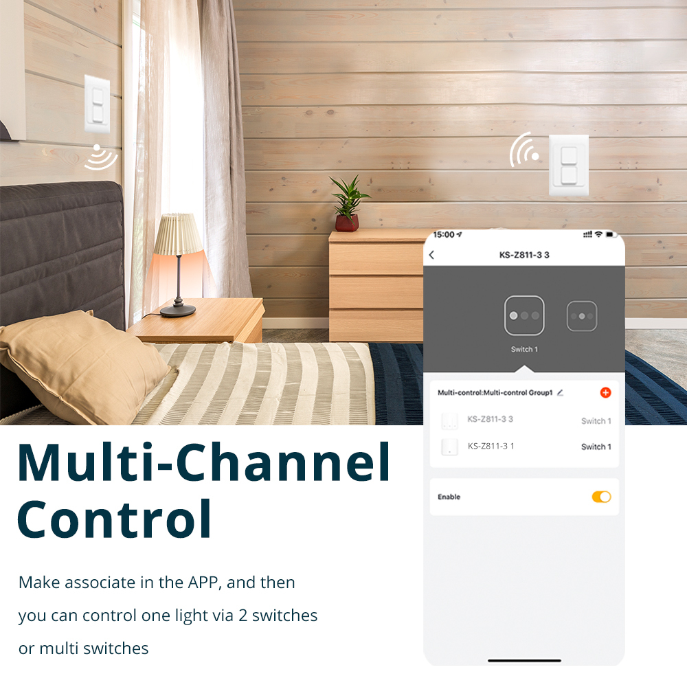Zemismart zigbee wall light switches Neutral Optional 1 2 3 gangs physics smart switch  alexa tuya google house smartthings 110v to 220v