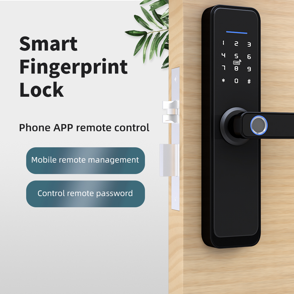 Zemismart Zigbee Alexa Voice Control Door Lock Intelligent Security Lock Encryption with Keys IC Cards works with Tuya Smart Life Control