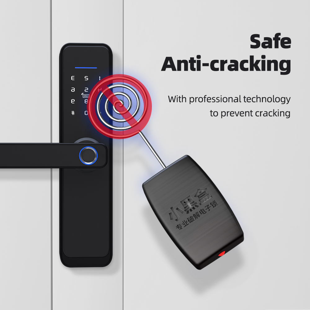 Zemismart Zigbee Alexa Voice Control Door Lock Intelligent Security Lock Encryption with Keys IC Cards works with Tuya Smart Life Control
