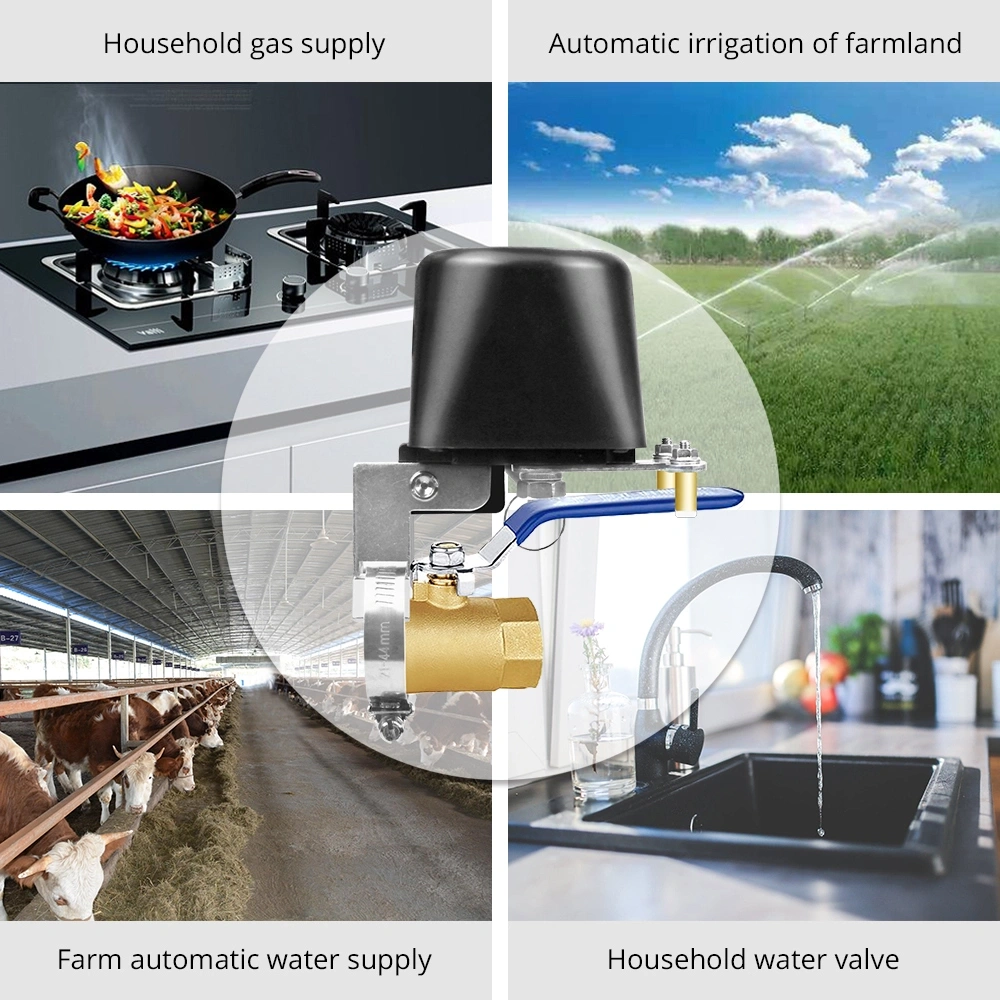 Zemismart Electronic Smart Zigbee Irrigation Controller Watering System Automatic Gas Valve works with Tuya SmartThings Control