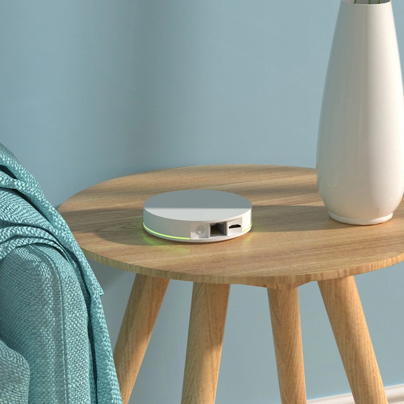 Zemismart Zigbee Hub work with HomeKit， ZMHK-01 Smart Home Bridge，Zigbee Smart Home control curtain, light, switch, sensor