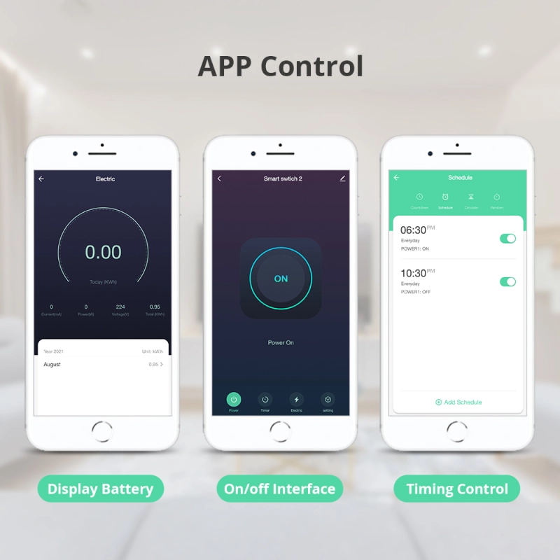 Zemismart Tuya Zigbee 30A Smart Switch Circuit Breaker Alexa Google Home Control Timer Relay Work with HomeKit Via M1 Hub 220V