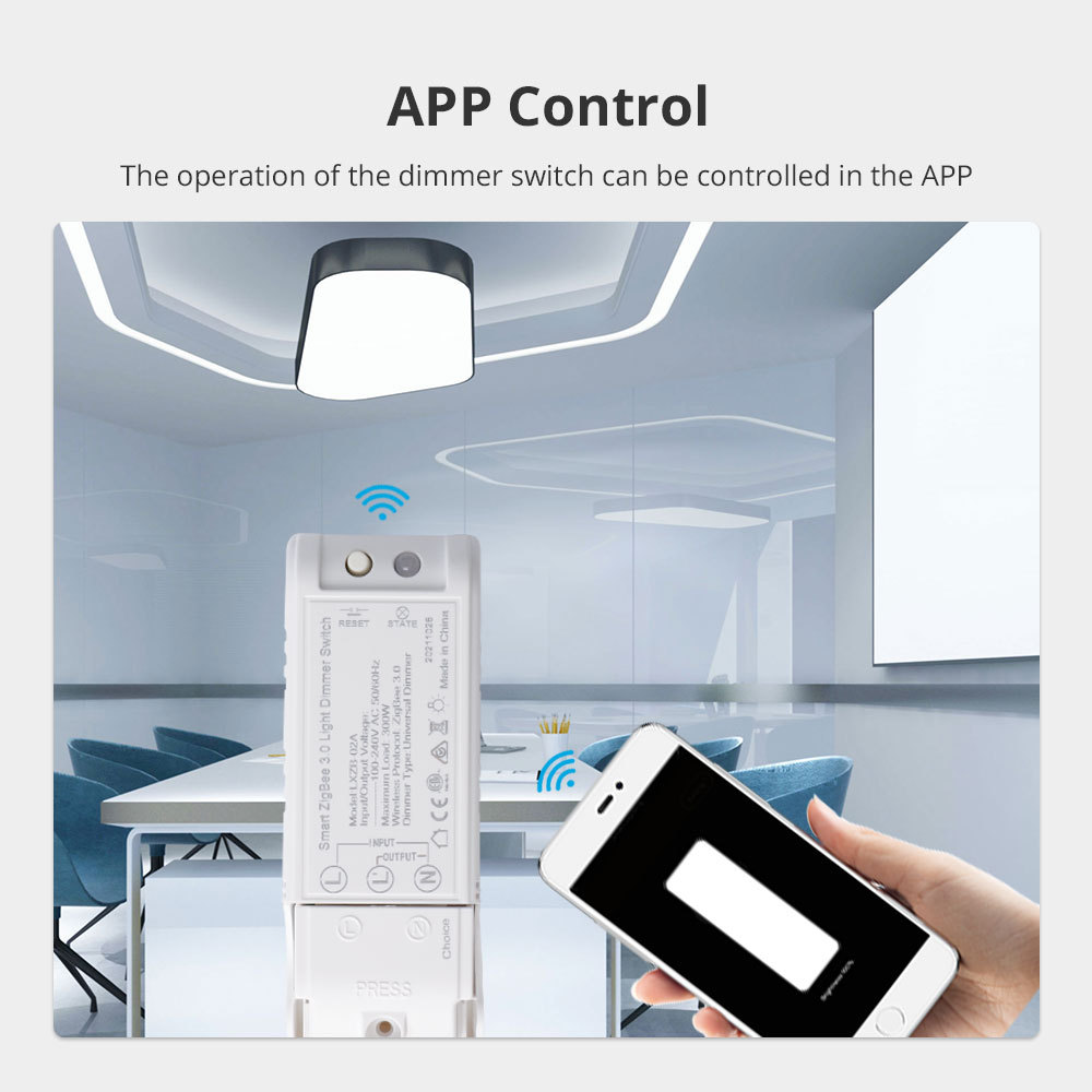 Zigbee 3.0 Switch Dimmer Gadgets For DIY Home Device Smart Remote Control By Smartthings Echo Plus Suit for Most of Zigbee Hub