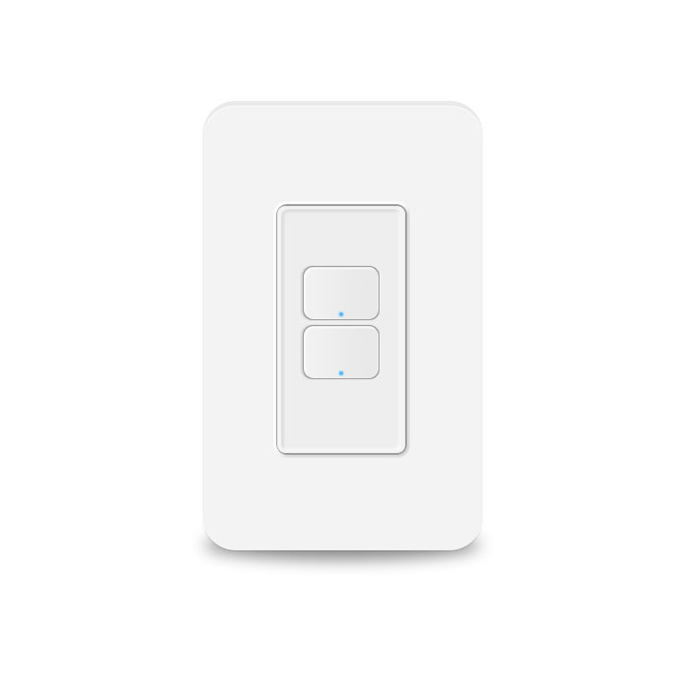 ZemismartZigbee Neutral Wall Light Switch works with Tuya HomeKit Siri Alexa Google Home Control Neutral Required Zemismart US Push Button Switch