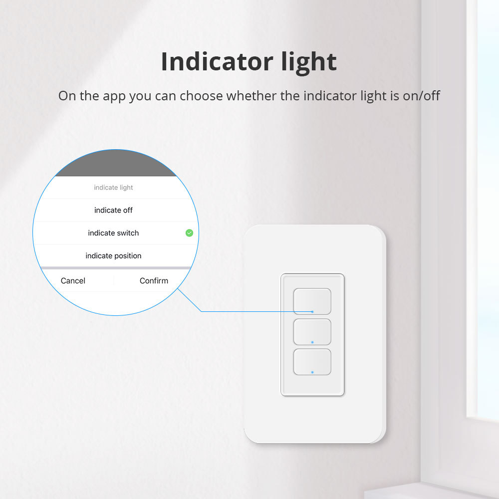 ZemismartZigbee Neutral Wall Light Switch works with Tuya HomeKit Siri Alexa Google Home Control Neutral Required Zemismart US Push Button Switch