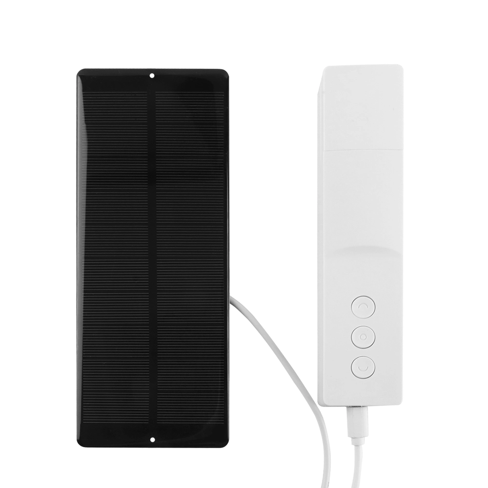 Zemismart Tuya Zigbee Roller Shade Driver Built-in Battery Solar Panel Optional Smart Motorized Chain Roller Blinds Alexa Google Assistant Voice Contr