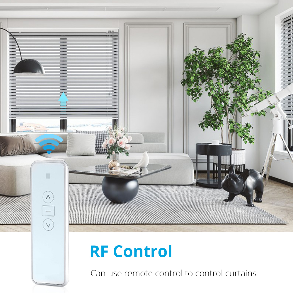 Zemismart Tuya Zigbee Electric Blind Motor with Battery For Aluminum Blinds  App Voice RF Control Motorized Shutter Engine