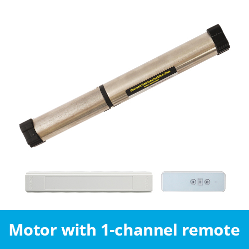 Zemismart RF Electric Blind Motor with Battery For Aluminum blinds Roman Honeycomb curtain