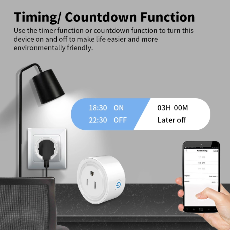Zemismart Zigbee US Plug 10A 16A