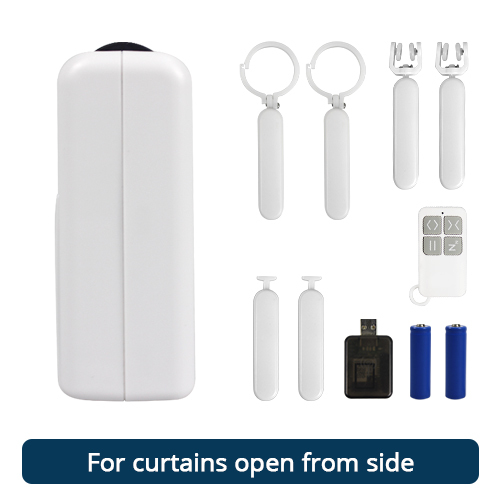 Zemismart Tuya Smart Curtain Driver For Roman curtains Track Smart Life Alexa Google Home Control