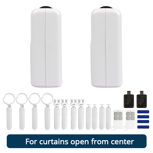 Zemismart Tuya Smart Curtain Driver For Roman curtains Track Smart Life Alexa Google Home Control