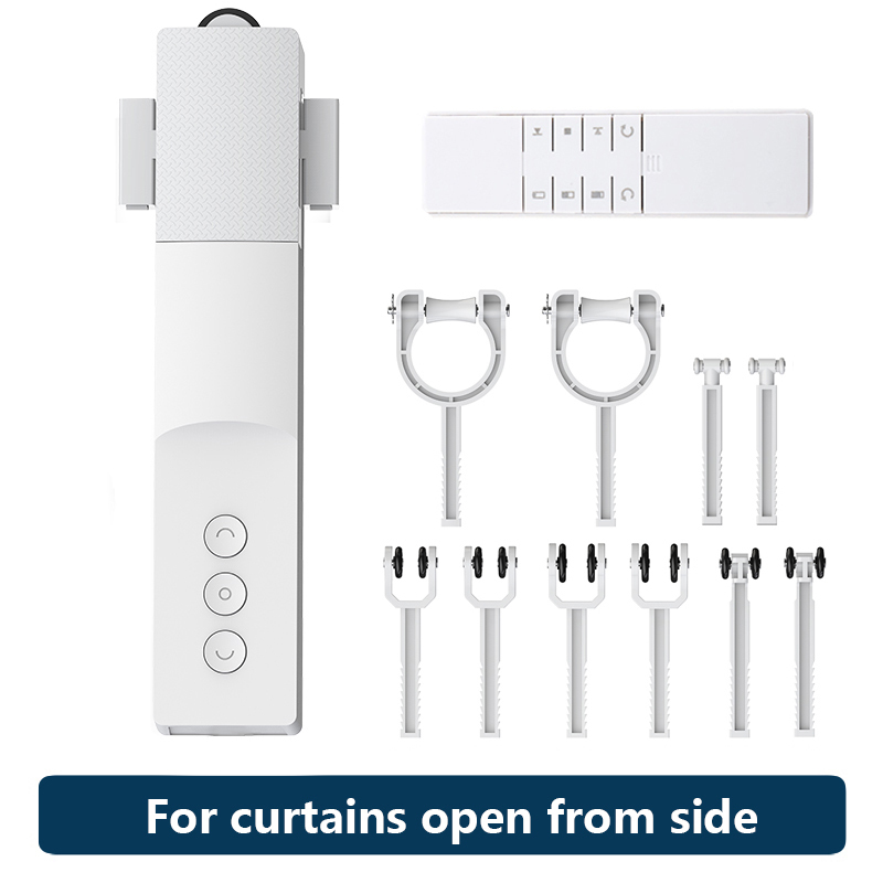 Zemismart Tuya Blue Tooth Electric Curtain Robot Rechargeable Motor For Roman Rod I Type U Type Tracks Alexa Google Assistant Control