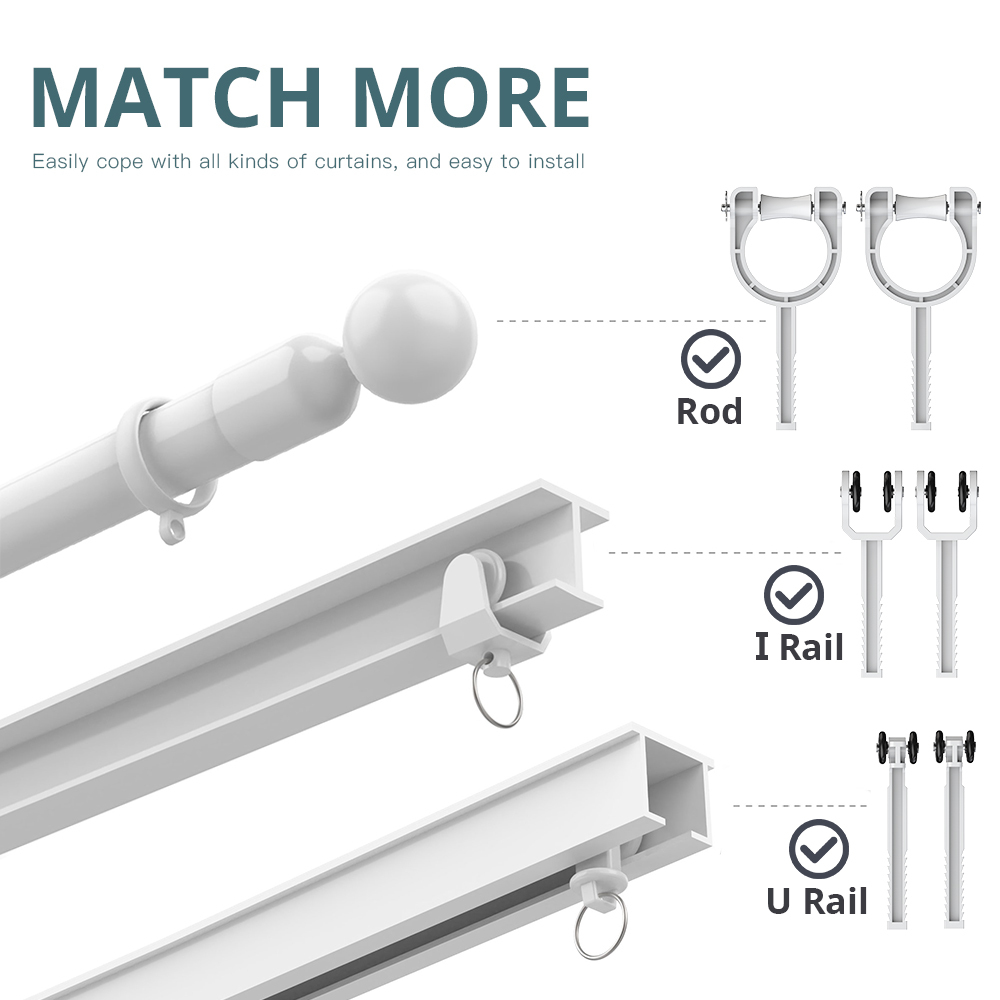 Zemismart Tuya Zigbee Electric Curtain Robot Rechargeable Motor For Roman Rod I Type U Type Tracks Alexa Google Assistant Control