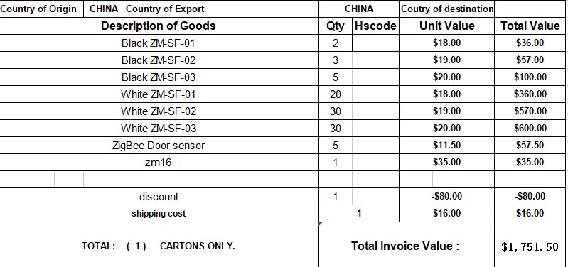 link for  Edison to order, 1751.5usd