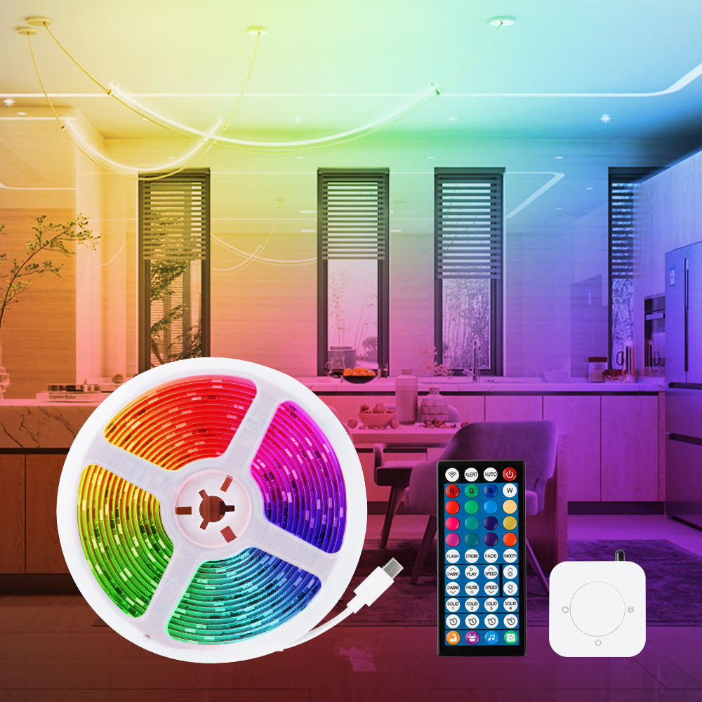 Zemismart Tuya WiFi RGBIC LED Strip Light Dreamcolor Addressable Flexible Tape Smart Home Decor TV Backlight Alexa Google Home