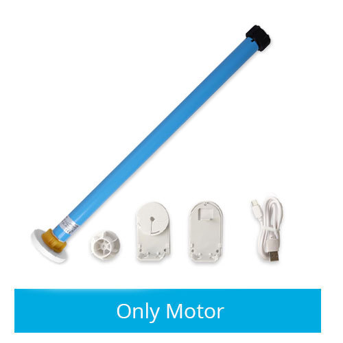 Zemismart Zigbee Roller Motor for 36 37mm Tube Rechargable Smart Electric Engine Tuya Alexa Google Home Smart Remote Control